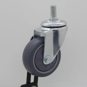 Bánh xe cọc vít nhựa TPR CP103 xoay