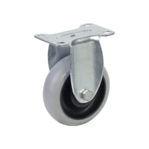 Bánh xe đẩy nhựa PP xám CP089 cố định